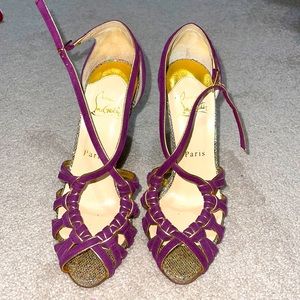 Beautiful Red Bottoms!  Worn once!  Really can’t wrong!